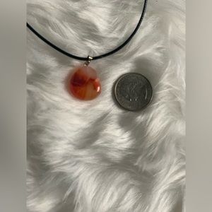 🌴Handmade Glass Stone Pendant Necklace